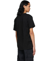 Stussy Black Cotton T Shirt