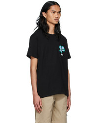 Stussy Black Cotton T Shirt