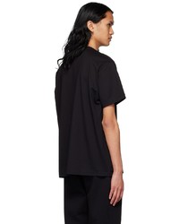 Burberry Black Cotton T Shirt