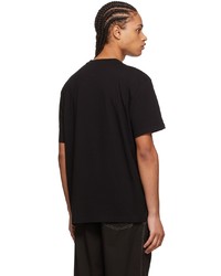 Just Cavalli Black Cotton T Shirt