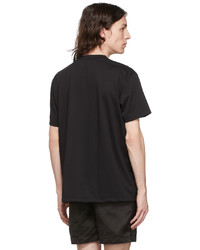 Johnlawrencesullivan Black Cotton T Shirt
