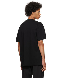 Palm Angels Black Cotton T Shirt