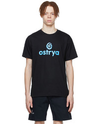 Ostrya Black Cotton T Shirt