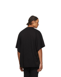 Julius Black Cropped Avalanche T Shirt