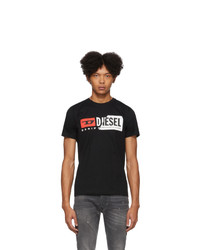 Diesel Black Cut T Shirt