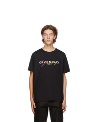Givenchy Black Degrade Signature T Shirt