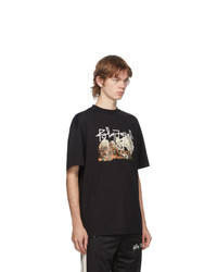 Palm Angels Black Desert Skull T Shirt