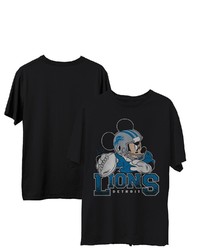 Junk Food Black Detroit Lions Disney Mickey Qb T Shirt At Nordstrom