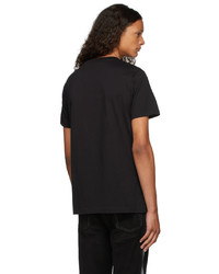 Marni Black Distorted Logo T Shirt