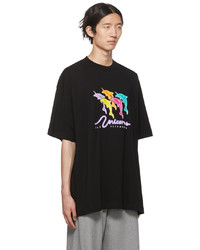 Vetements Black Dolphin Unicorn T Shirt