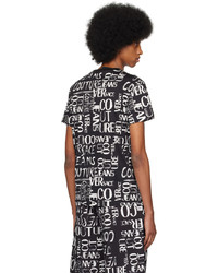 VERSACE JEANS COUTURE Black Doodle T Shirt
