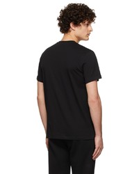 Moschino Black Double Question Mark Print T Shirt