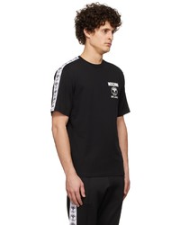 Moschino Black Double Question T Shirt