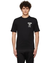 Moschino Black Double Question T Shirt