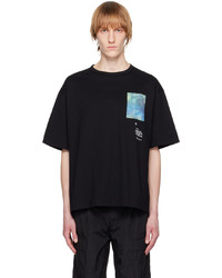 TH Black Drop Shoulder T Shirt