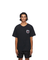 Rhude Black Eagle Logo T Shirt