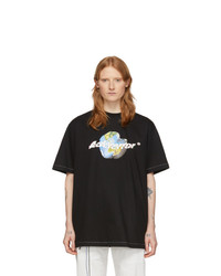 Ader Error Black Earth Graphic T Shirt