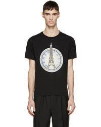 Kenzo Black Eiffel Tower T Shirt