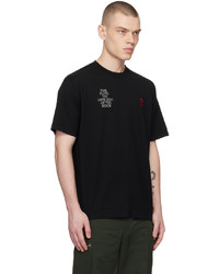 Undercover Black Embroidered T Shirt
