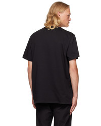 Alexander McQueen Black Embroidered T Shirt
