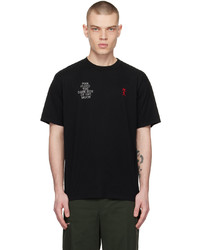Undercover Black Embroidered T Shirt