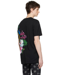 Dolce & Gabbana Black Floral T Shirt