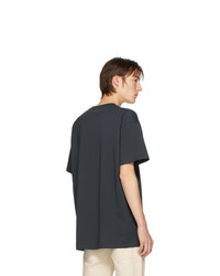 Raf Simons Black Four Note T Shirt