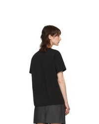 MAISON KITSUNÉ Black Fox Head T Shirt