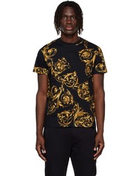 VERSACE JEANS COUTURE Black Garland T Shirt