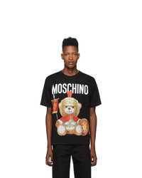 Moschino Black Gladiator Teddy T Shirt