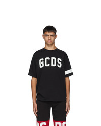 Gcds Black Glow Logo T Shirt