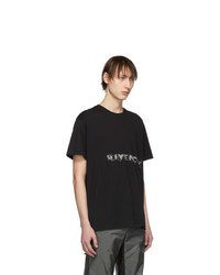 Givenchy Black Graffiti Logo T Shirt