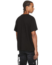 Amiri Black Graphic Cherub T Shirt