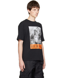 Heron Preston Black Graphic T Shirt
