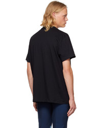 Alexander McQueen Black Graphic T Shirt