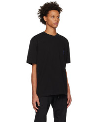 Solid Homme Black Graphic T Shirt