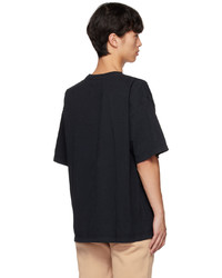 Rhude Black Graphic T Shirt