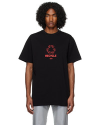 424 Black Graphic T Shirt