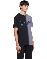 Ksubi Black Gray Kult Kash T Shirt