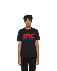 Givenchy Black Gv World Tour Jersey T Shirt