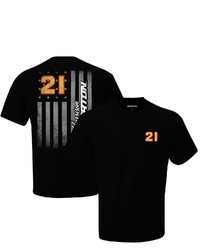 CHECKERED FLAG Black Harrison Burton Tonal Flag T Shirt At Nordstrom