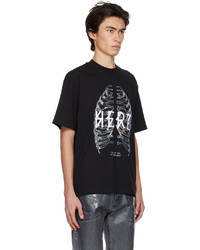 44 label group Black Herz T Shirt