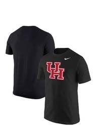 Nike Black Houston Cougars Big Logo T Shirt