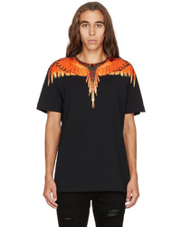 Marcelo Burlon County of Milan Black Icon Wings T Shirt