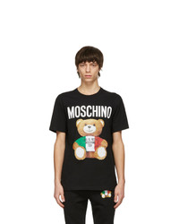 Moschino Black Italian Teddy Bear T Shirt