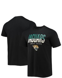 New Era Black Jacksonville Jaguars Combine Authentic Big Stage T Shirt