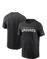 Nike Black Jacksonville Jaguars Team Wordmark T Shirt