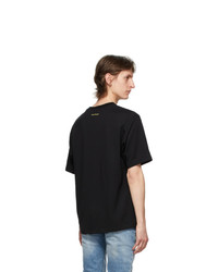 Acne Studios Black Jellyfish Patch T Shirt