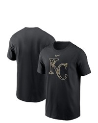 Nike Black Kansas City Royals Team Camo Logo T Shirt At Nordstrom