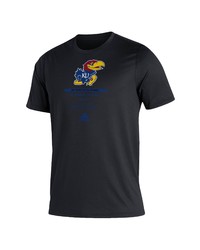 adidas Black Kansas Jayhawks Sideline Locker Tag Creator Roready T Shirt